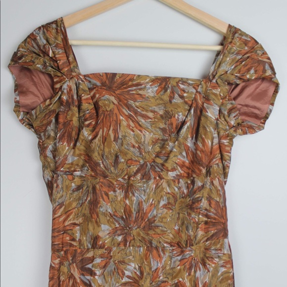 1950s Silk Party Dress - Picture 6 of 8